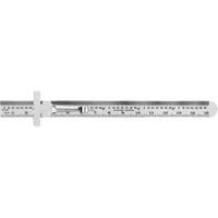 Economy Precision Flexible Ruler, 6" L, Steel Equipex