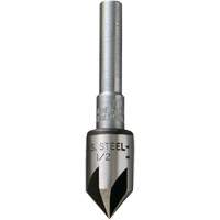 Countersink Bit, 1/2", High Speed Steel, 82° Angle, 5 Flutes Equipex