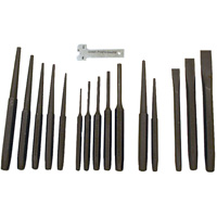 Punch & Chisel Set, 16 Pieces Equipex