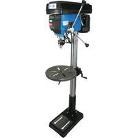 Perceuse &agrave; colonne de plancher &agrave; 16 vitesses, 17", Mandrin 5/8", 3380 tr/min Equipex