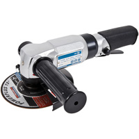 Super Heavy-Duty Angle Grinder, 5" Wheel, 1/4" NPT Inlet, 11000 RPM Equipex
