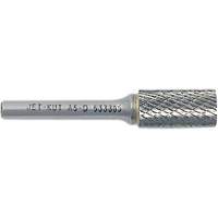 Cylindrical Burr, 5/8" Dia., 1/4" Shank, 1" Depth of Cut Equipex