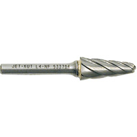 Fraise &agrave; bout conique L4-NF 1/4" pour aluminium/mat&eacute;riaux non ferreux, 1/2" dia. Equipex