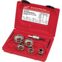 Sheet Metal Carbide Cutter Electrician's Kit, 5 Pieces Equipex