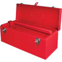 Coffre &agrave; outils portatif ATB100 avec plateau en m&eacute;tal pour outils, 8-3/4" P x 21" la x 9" h, Rouge Equipex
