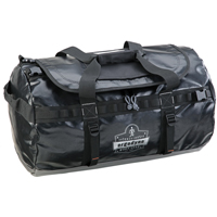 Water Resistant Duffel Bags, Vinyl, 1 Pockets, Black Equipex