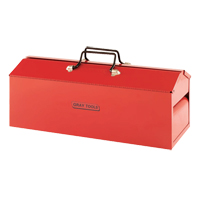 Coffre &agrave; outils, 8-13/20" P x 21-3/10" la x 9" h, Rouge Equipex