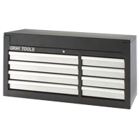 Coffre sup&eacute;rieur - 8 tiroirs, 53-3/8" la, 8 tiroirs, Noir Equipex
