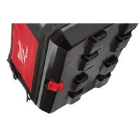 Fourre-tout Packout, Nylon balistique, 32 pochettes, Noir/Rouge Equipex