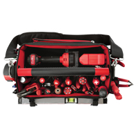 Fourre-tout Packout, Nylon balistique, 31 pochettes, Noir/Rouge Equipex