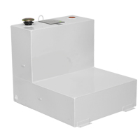R&eacute;servoir de transfert pour carburant en acier, Acier, Capacit&eacute; 48 gal., Blanc Equipex