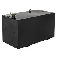 R&eacute;servoir de transfert pour carburant en acier, Acier, Capacit&eacute; 100 gal., Noir Equipex