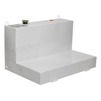 R&eacute;servoir de transfert pour carburant en acier, Acier, Capacit&eacute; 85 gal., Blanc Equipex