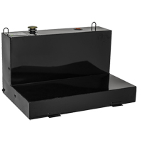 R&eacute;servoir de transfert pour carburant en acier, Acier, Capacit&eacute; 85 gal., Noir Equipex