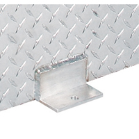 R&eacute;servoir de transfert pour carburant en aluminium, Aluminium, Capacit&eacute; 50 gal., Argent Equipex