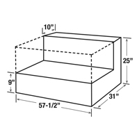 R&eacute;servoir de transfert pour carburant en aluminium, Aluminium, Capacit&eacute; 100 gal., Argent Equipex