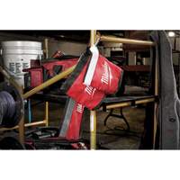 Multi-Size Zipper Pouches - Set of 3, Canvas, 3 Pockets, Black/Red Equipex