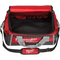 Packout Tool Bag, Ballistic Nylon, 8 Pockets, Black/Red Equipex