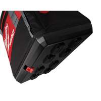 Packout Tool Bag, Ballistic Nylon, 8 Pockets, Black/Red Equipex