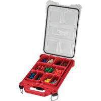 Packout Compact Low-Profile Organizer, 16-2/5" x 9-3/4" x 2-1/2", Black/Red Equipex