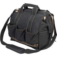 Porte-outils &agrave; compartiments multiples, Polyester, 33 pochettes, Noir Equipex