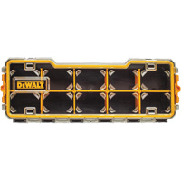 Organisateur avec compartiments PRO, 6-5/8" la x 17-5/8" p x 2-7/8" h, Noir/Jaune Equipex