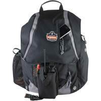 Arsenal&reg; 5143 Tool Backpack, 15" L x 8" W, Black, Polyester Equipex