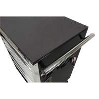 Heavy-Duty Tool Cart, 7 Drawers, 28" W x 22" D x 42-3/8" H, Black Equipex
