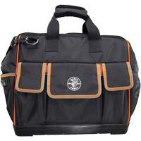 Sac &agrave; outils avec grande ouverture Tradesman Pro, Nylon balistique, 42 pochettes, Noir Equipex