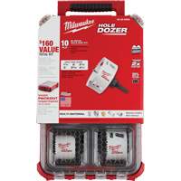 Packout Hole Dozer Hole Saw Kit, 10 Pieces Equipex