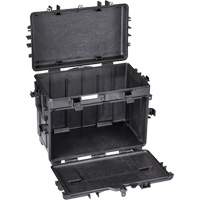 Military Mobile Tool Chest With Drawers, 22-4/5" W x 15" D x 18" H, Black Equipex