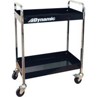 Utility Cart, 2 Tiers, 30" x 36" x 16" Equipex