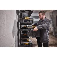 Grande boîte &agrave; outils ToughSystem 2.0, 21-3/4" x 14-3/4" x 12-3/8", Noir Equipex
