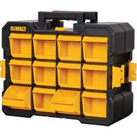 Organisateur Flip-Bin, 3-7/8" la x 17-3/4" p x 13-7/8" h, Noir/Jaune Equipex
