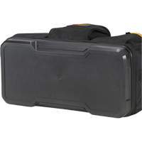Sac &agrave; outils fourre-tout Big-Mouth &agrave; base moul&eacute;e, Polyester balistique, 23 pochettes, Noir/Bleu Equipex