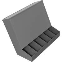 Distributeur aliment&eacute; par gravit&eacute; avec couvercle Equipex