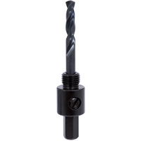 Tri-Sided Holesaw Arbor, 9/16" - 1-3/16", 3/8" Shank Equipex