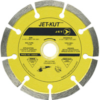 Lame &agrave; diamant segment&eacute;e de premi&egrave;re qualit&eacute; JET- KUT Equipex