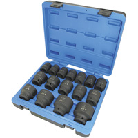 Jeu de douilles SAE &agrave; 6 pans PS1634, 16 Mcx, Chocs, Prise de 3/4" Equipex