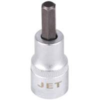 Douille &agrave; embout, Hexagonale, 3 mm x 2" lo, Prise 3/8" Equipex