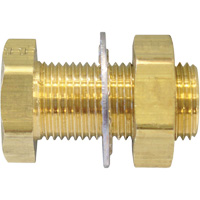 Anchor Coupling, Brass, 3/8" Dia. Equipex