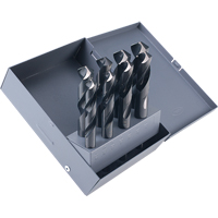 Jeux de forets, 8 morceaux, Acier rapide Equipex