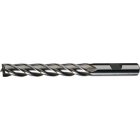 Single End Centre Cutting Square End Finishers , 1/8" Dia., 4 Flutes, Cobalt Equipex