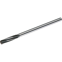 Straight Shank, Spiral Flute Chucking Reamers, Bright Finish, 23/32" Dia., High Speed Steel Equipex