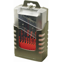 Jeux de forets, 25 morceaux, Acier rapide Equipex