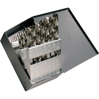 Jeux de forets, 29 morceaux, Acier rapide Equipex