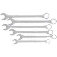 Jeux de cl&eacute;s mixtes combin&eacute;es longues enti&egrave;rement polies, Combinaison, 6 morceaux, Imp&eacute;rial Equipex