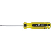 SDS-3R Slot Jumbo Handle Screwdriver, 3/16" Tip, Round, 3" L, Plastic Handle Equipex