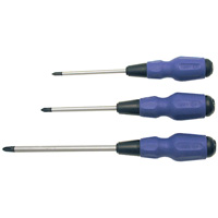Phillips TORQUE DRIVE&reg; Screwdriver, #1, 4" L, Cushion Grip Handle Equipex