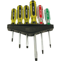 Jumbo Handle Screwdriver Set, 6 Equipex